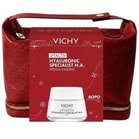 VIchy XMAS 2026 με Liftactiv Hyaluronic Specialist H.A, Κρέμα Ημέρας για Κανονική έως Μεικτή επιδερμίδα 50ml & ΔΩΡΟ Liftactiv Collagen Specialist 16 Κρέμα Νύχτας 15ml