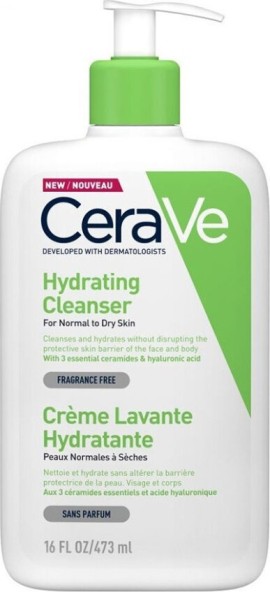 CeraVe Hydrating Cleanser Cream 473ml