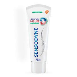 Sensodyne Sensitivity & Gum Οδοντόκρεμα για Ευαίσθητα Δόντια & Ουλίτιδα Caring Mint 75ml
