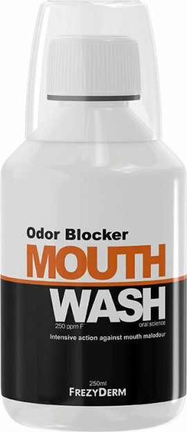 Frezyderm Odor Blocker Στοματικό Διάλυμα για την Κακοσμία & τη Δυσάρεστη Αναπνοή 250ml