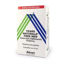 Tears Naturale Free Med 30 x 0.4 мл