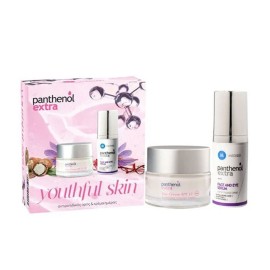 Panthenol Extra Youthful Skin Set Day Cream SPF15 50ml & Face & Eye Serum 30ml