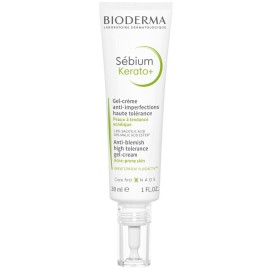 Bioderma Sebium Kerato+ Gel-Κρέμα Προσώπου για Λιπαρές / Μικτές και Επιδερμίδες με Ακμή 30ml
