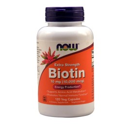 Now Biotin 10.000mcg 120Caps