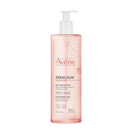 Avene Xeracalm Nutrition Gel Καθαρισμού για Πρόσωπο - Σώμα 500ml