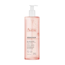 Avene Xeracalm Nutrition почистващ гел за лице и тяло 500 мл