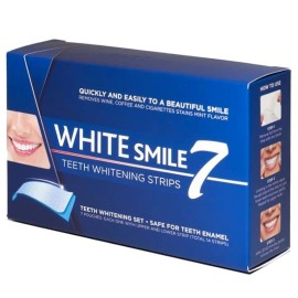 White Smile Teeth Whitening Strips Ταινίες Λεύκανσης Δοντιών για Άμεσο Αποτέλεσμα Μέσα σε 7 Μέρες με Γεύση Μέντα 14τμχ