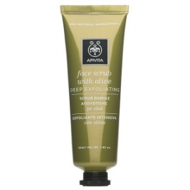 Apivita Face Scrub with Olive, με Ελιά για Βαθιά Απολέπιση 50ml