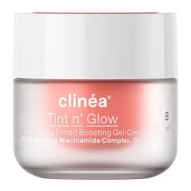 Clinea Tint n Glow Light дневен гел за лице с цвят за блясък 50 мл