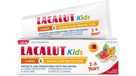 Lacalut Kids Caries & Sugar Acid Protection Παιδική Οδοντόκρεμα με Φθόριο για 2-6 Ετών 55ml