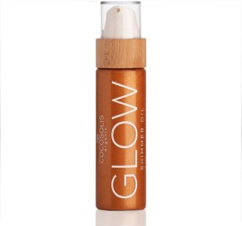 Cocosolis GLOW Βιολογικό Ιριδίζον Ξηρό Λάδι Σώματος με Λάμψη για Πρόσωπο και Σώμα 110ml