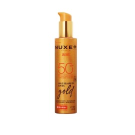 Nuxe Gold Αδιάβροχο Αντηλιακό Λάδι Προσώπου και Σώματος SPF50 150ml