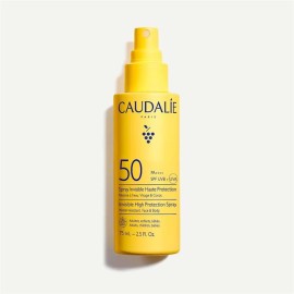 Caudalie Sun Care Invisible High Protection Αντηλιακή Κρέμα SPF50 σε Spray 75ml