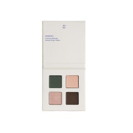 Korres Real Color Παλέτα με 4 Σκιές Ματιών Matte σε Στερεή Μορφή 01 Forest Nudes 4gr