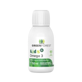 Green Forest Omega 3 Kids Ιχθυέλαιο για Παιδιά 3+ ετών 150ml Λεμόνι