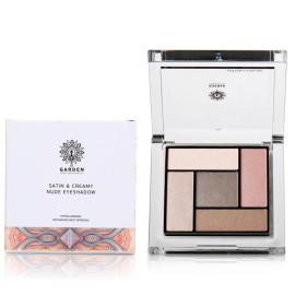 Garden Satin & Creamy Nude Eyeshadow No1, Παλέτα με 5 Σκιές Ματιών 6gr 1τμχ