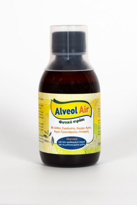 Alveolair Σιρόπι με Ευκάλυπτο, Θυμάρι, Αλθέα, Κράνι Ιπποφαές για τον Ερεθισμένο Λαιμό 200ml