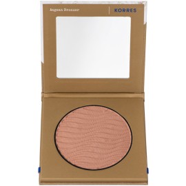 Korres Aegean Bronzer Natural Tan Look Bronzer Αυτομαυριστικό σε Μορφή Πούδρας Warm Shade 7g