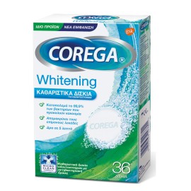 COREGA WHITENING Καθαριστικά Δισκία Οδοντοστοιχιών 36tab