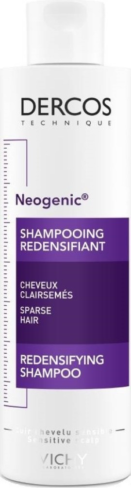 Vichy Dercos Neogenic Σαμπουάν για Αύξηση της Πυκνότητας των Μαλλιών, κατά της Τριχόπτωσης για Λεπτά Μαλλιά 200ml