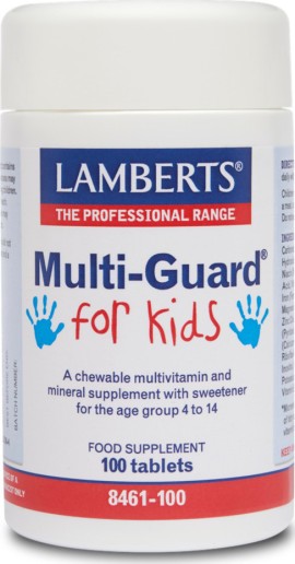 Lamberts Multi Guard For Kids Πολυβιταμίνες για Παιδιά 100tabs