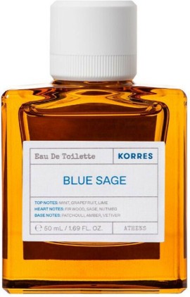 Korres Blue Sage Eau de Toilette Ανδρικό Αρωμα 50ml