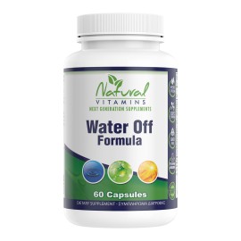Natural Vitamins Water Off Formula για Αποτοξίνωση και Αποβολή των Περιττών Υγρών 60caps
