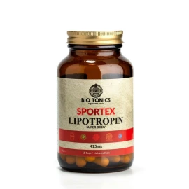 Bio Tonics Sportex Lipotropin 415mg Липотропна добавка за отслабване 60 капсули