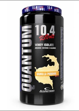 Quantum 10.4 Revolt Whey Isolate Protein Γεύση Vanilla Pudding 800gr