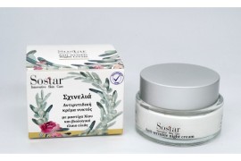 SOSTAR Σχινελιά Αντιρυτιδική κρέμα νυκτός με μαστιχέλαιο και ελαιόλαδο 50ml