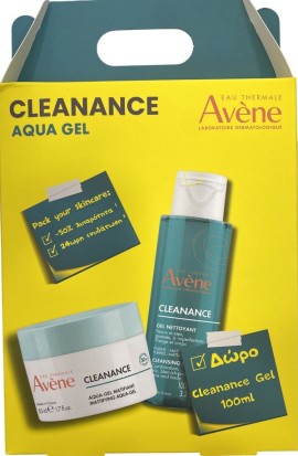 Avene PROMO 2025 με Cleanance Aqua-Gel 50ml & ΔΩΡΟ Cleanance Cleansing Gel 100ml