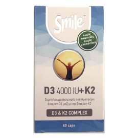 Smile D3 4000iu + K2 60caps