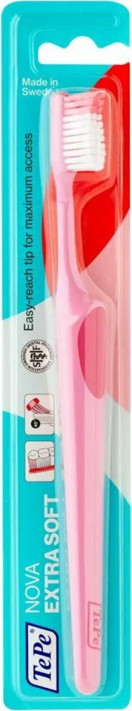 Οδοντόβουρτσα Tepe Nova Extra Soft Ροζ 1τμχ