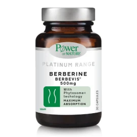 Power Health Platinum Range Berberine Berbevis 500mg 30 капсули