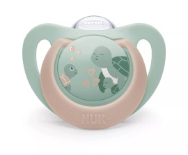 NUk First Choice Πιπίλα Σιλικόνης Χελωνάκι 6-18m 1τμχ 10.176.371