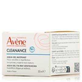 Avene Cleanance Aqua-Gel Ενυδατική Κρέμα Προσώπου για Δέρμα με Ατέλειες για Ματ Αποτέλεσμα 50ml