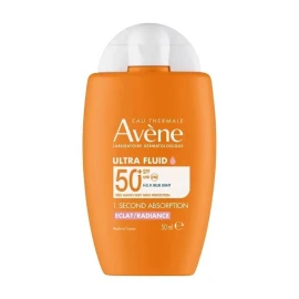 Avene Eau Thermale Ultra Fluid Radiance SPF50+ слънцезащитен крем за лице 50 ml