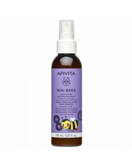 Apivita Mini Bees Gentle Detangling Spray για Εύκολο Ξεμπέρδεμα με Μύρτιλλο και Μέλι 150ml