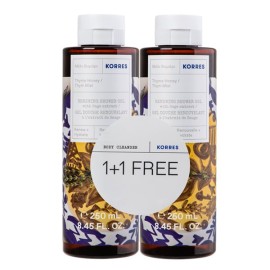 Korres PROMO 1+1 ΔΩΡΟ Αφρόλουτρο Μέλι - Θυμάρι 2x250ml