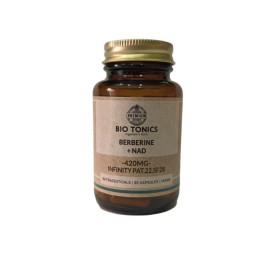 Bio Tonics Berberine + NAD 420mg, Βερβερίνη με NAD για τον Έλεγχο του Βάρους και Γλυκόζης 30caps