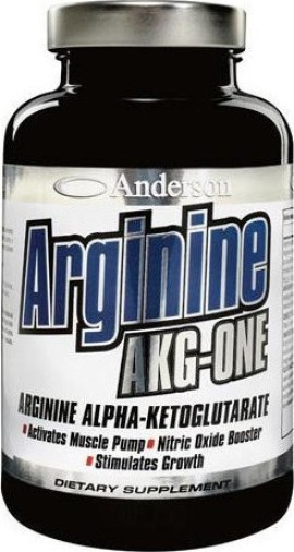 Anderson Arginine AKG One 1300mg Κετογλουταρική Αργινίνη 100tabs
