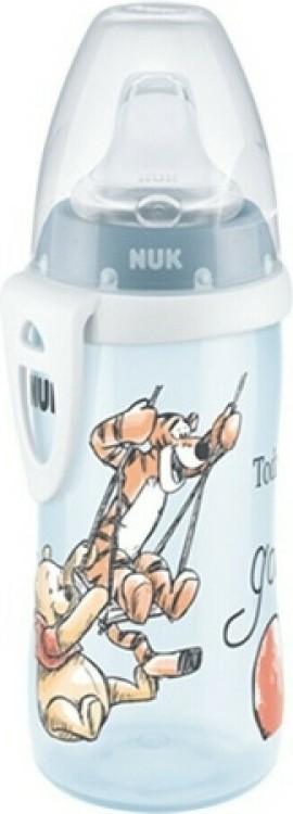 Nuk First Choice Παγουράκι Active Cup Σιλικόνης Winnie Γαλάζιο 12m+ 300ml 10.255.414