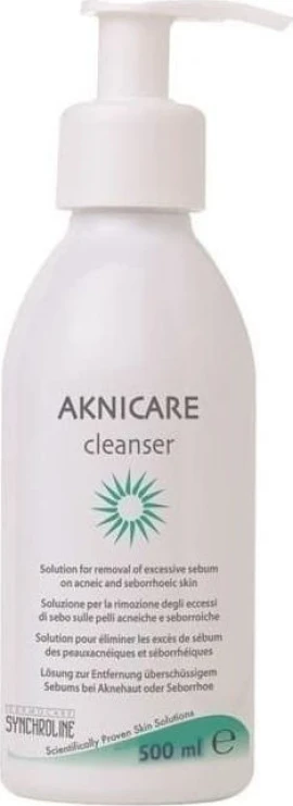 Synchroline Aknicare Cleanser Течен почистващ пенлив гел за лице 500 мл