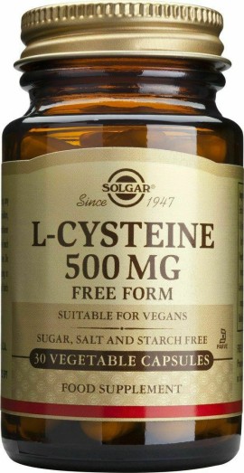 Solgar L-Cysteine 500mg 30caps