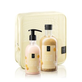 Lavish Care  PROMO PACK, Σετ Περιποίησης με Sugar Toffee Crush Shower Gel Αφρόλουτρο 500ml, Body Lotion Κρέμα Σώματος 300ml & Δώρο Νεσεσέρ