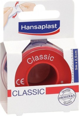 Hansaplast Classic Αυτοκόλλητη Ταινία Στερέωσης 2,5cm x 5mm