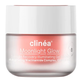 Clinea Moonlight Glow гел-балсам за нощно лице за подмладяване и сияние 50 мл