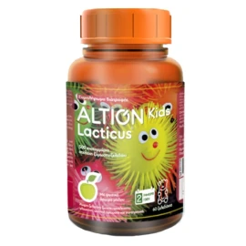 Altion Kids Lacticus Пробиотици за деца 3+ години 60 желирани бонбона със зелена ябълка