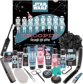 MAD BEAUTY SMAS ПРОМОЦИЯ 2025 Коледен адвент календар Star Wars 24 дни, 24-дневен календар с изненадващи продукти за грижа и третиране 24 броя