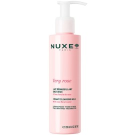 NUXE Very Rose Κρεμώδες Γαλάκτωμα Ντεμακιγιάζ 200ml